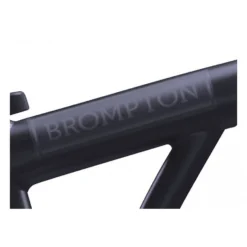 Adhesivo Cuadro Brompton Logo - Negro Edition