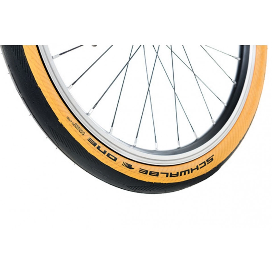 Cubierta Schwalbe One Tyre 16" Tanwall Marrón 3 Cubierta Schwalbe One Tyre 16" Tanwall Marrón